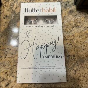 Brand New Flutterhabit Happy Medium False Lashes